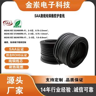 SAA��Ҏ60245(H05RR-F)���z늾��o��ܛ��2345о0.75~2.5ƽ����ȼ