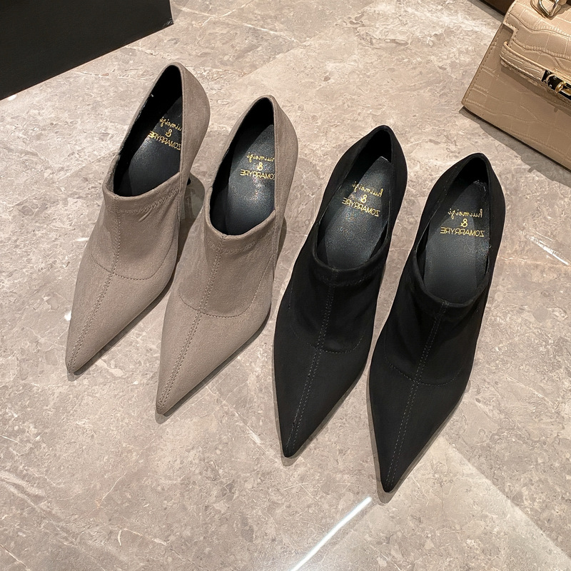 2026 Fall/Winter New Elegant Versatile Deep-cut High Heels Commuting Pointed Toe Stiletto Professional Work Women's Shoes 2026 Fall/Winter New Elegant Versatile Deep-cut High Heels Commuting Pointed Toe Stiletto Professional Work Women's Shoes