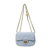 Shoulder bag, advanced chain for leisure, universal phone bag, Chanel style, high-quality style, chain bag