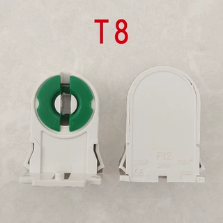T8灯座LED日光灯灯脚老化灯座G13灯座荧光灯支架灯座螺丝固定灯座