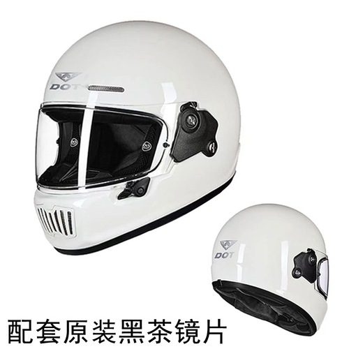 DOT retro motorcycle Bluetooth helmet for men and women, summer all season sun protection motorcycle, personalized cool running 3/4 half helmet