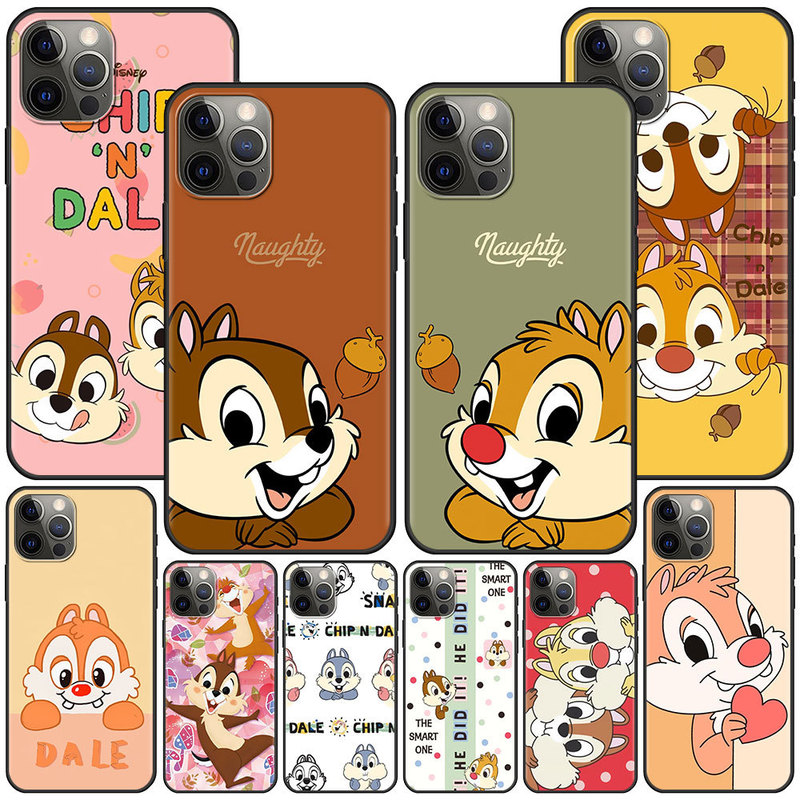 For mobile phone case cute chip N Dell case Apple iPhone 14 11 7 SE 2020 8 X