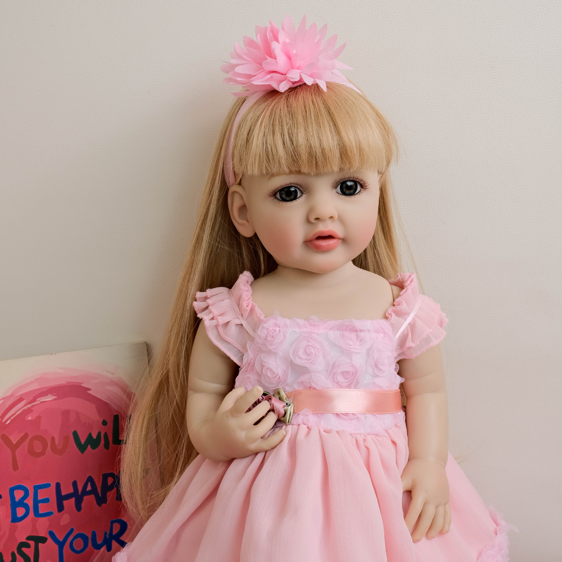 Muñeca Reborn Realista Betty de Silicona Completa NPK, Suministro Transfronterizo, Múltiples Almacenes en el Extranjero, Dropshipping de una Sola Pieza, TIKTOK