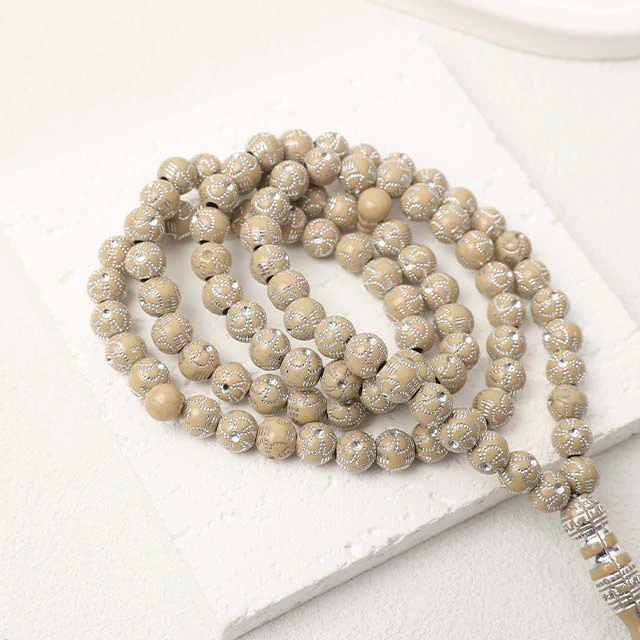 Classic acrylic rosary, Arabic bracelet, 99 pieces