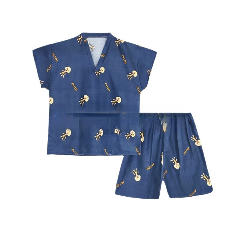 운동복 두꺼운 일회용 사우나 목욕 가운 발 마사지 목욕 가운 느슨한 마사지 파자마