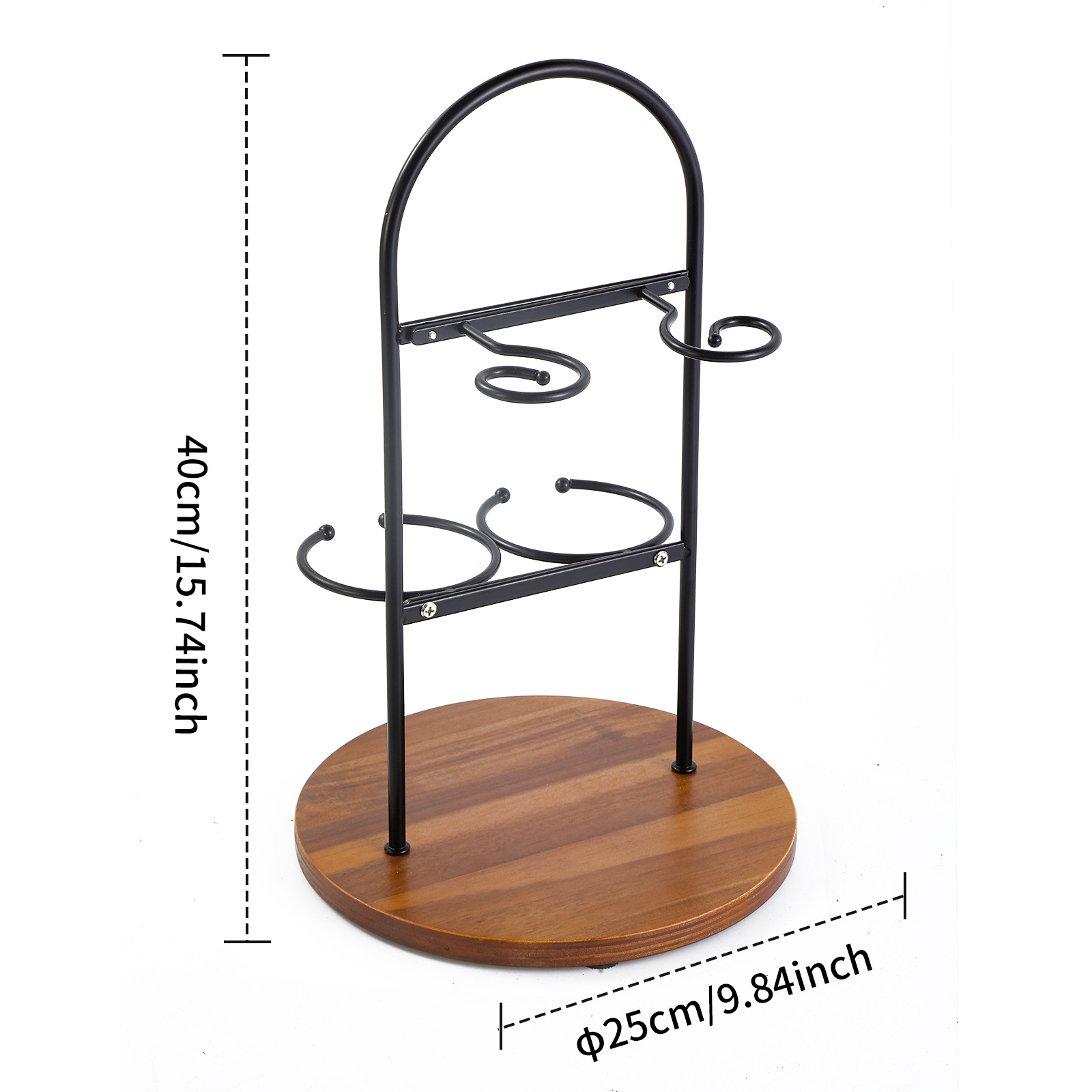 Estante de vino de lujo ligero, estante de vino doméstico, decoración, copa de madera maciza, estante para copas de vino colgante boca abajo, estante para vitrinas