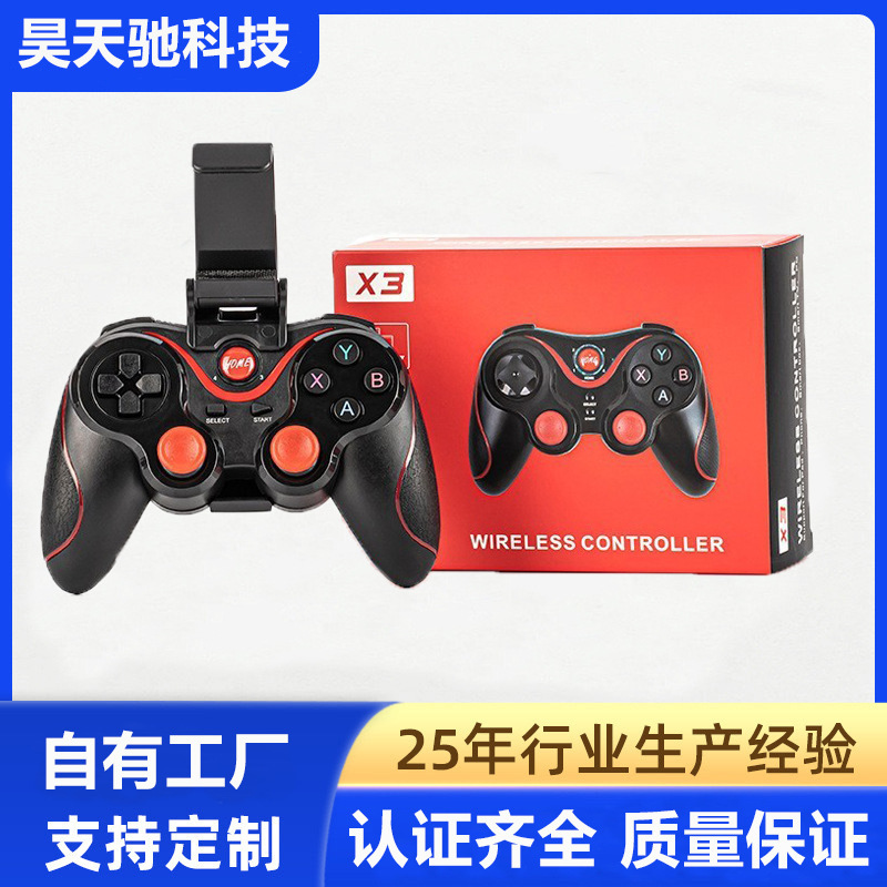 in stock X3 T3 Android Gamepad Bluetooth Controller TV TV Android TV Mobile Gamepad