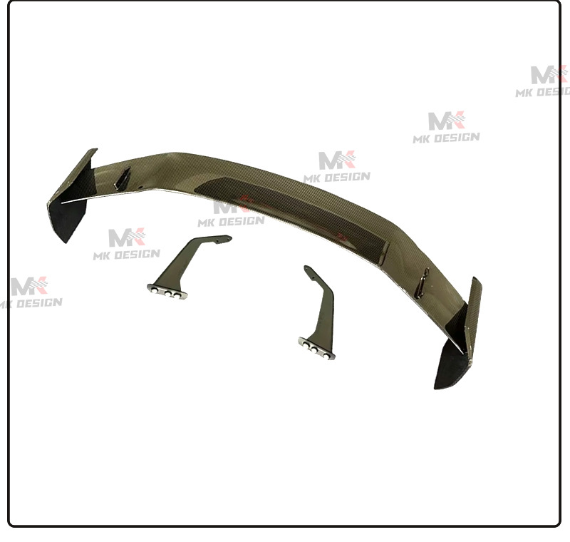 Suitable for Honda Civic Type-R FL5, this is a carbon fiber SP-style large rear wing spoiler