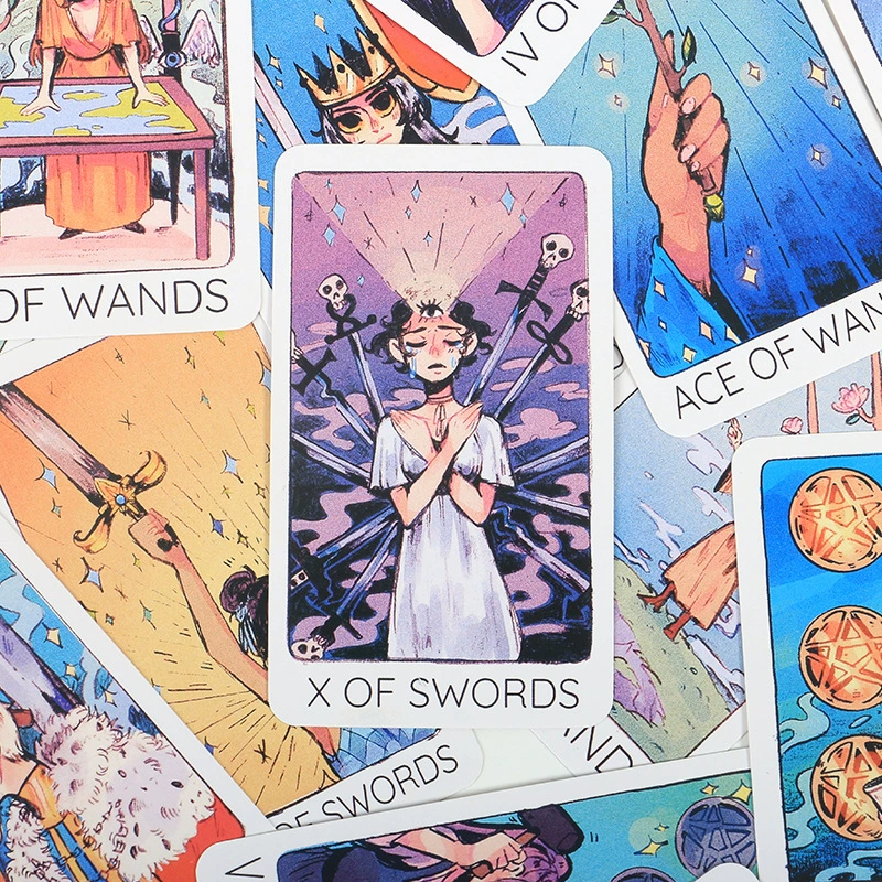 New Britts Third Eye Tarot Ling Eye Tarot Теро Карта Английский корабль игра карта
