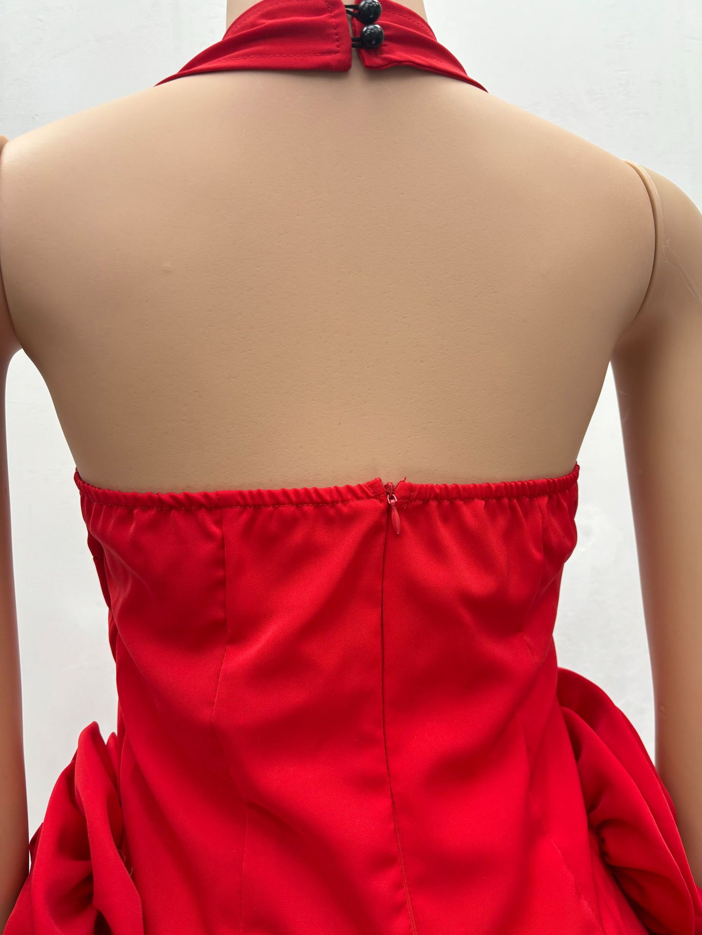 455g Weight Maxi Long Dress Dress Length Type Sleeveless Sleeve Length Sheath Dress Dresses Type Polyester Fabric Type High Waist Waist Line Banquet Occasion Halter Neck Neckline Slim Fit Type Flower Pattern Summer Season Women's Gender Elegant Style Wholesale Women's Elegant Flower Banquet Halter Neck Sleeveless Sheath Dress 2
