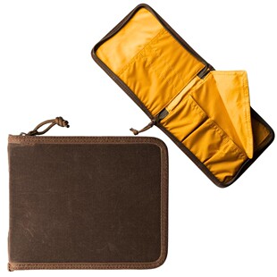 Japanese and Korean Leather Colorblock Watch Storage Zipper Case Creative Contrast Color Dust-proof Nylon Square Watch Bag