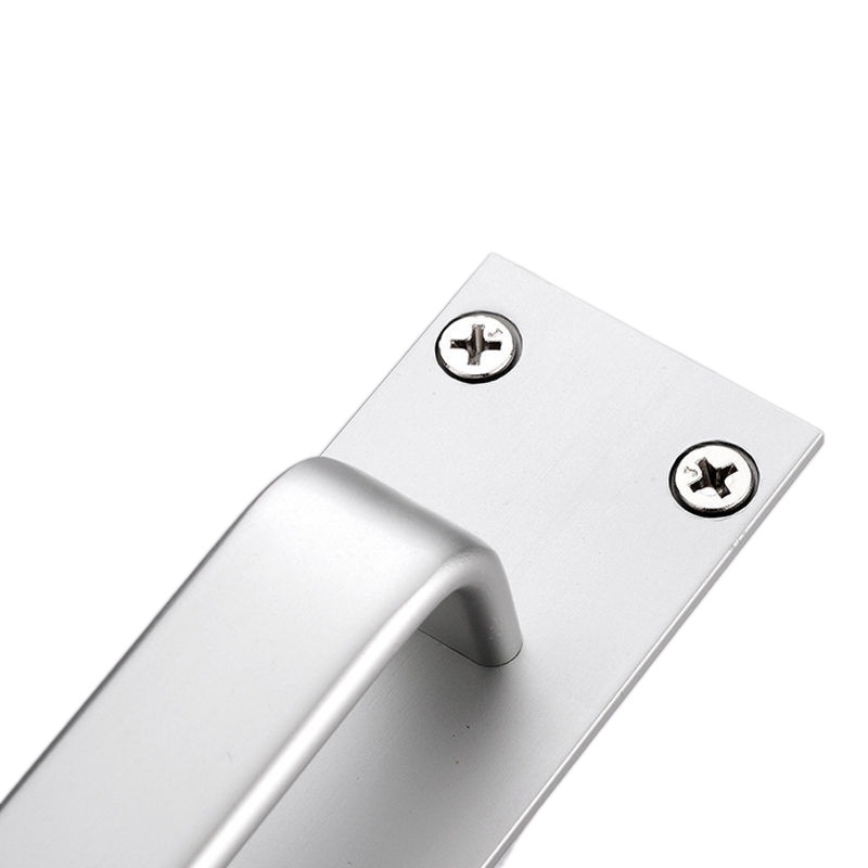 Manija de puerta sin perforación Manija de puerta de aleación de aluminio, puerta de acero de plástico, puerta corredera de balcón, manija de puerta de madera