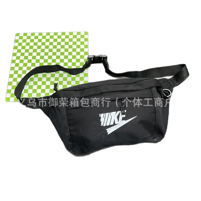 Wang Yibo の同じスタイルのクロスボディバッグ新しいシングルショルダー多用途学生スポーツトラベルバッグ大容量男性と女性のウエストバッグチェストバッグ|undefined