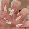 Nail stickers, removable fake nails for nails, 24 pieces, ready-made product, internet celebrity