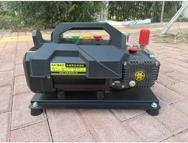 Portable Permanent Magnet Variable Frequency Car Washing Machine with Stainless Steel Pump Head, High-Pressure Oil Fume Pipe Cleaning Machine, Household and Commercial Car Washing Pump