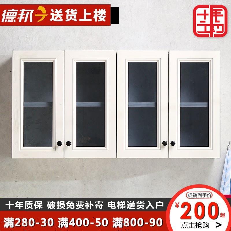 kitchen Container handling Wall cabinet balcony waterproof Wall Mount cupboard Shelf Stratified Closet