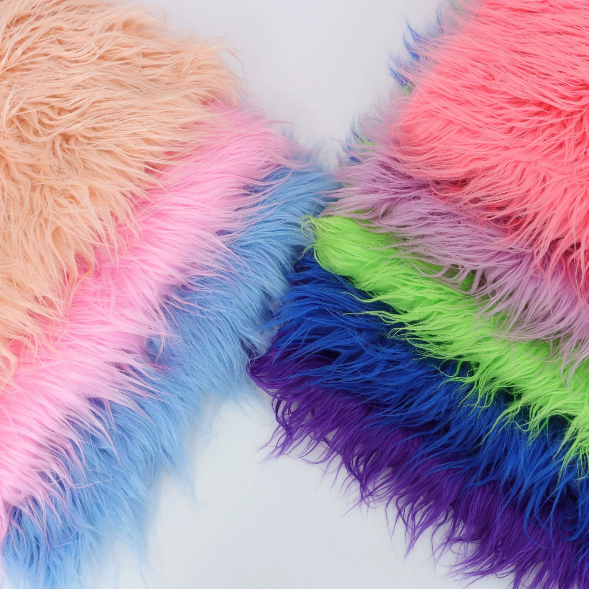 Пятно производителя, 100 мм, катящаяся балка, искусственная длинная ткань для волос, одежда, обувь и шапки, теплая домашняя поделка, бархатная ткань