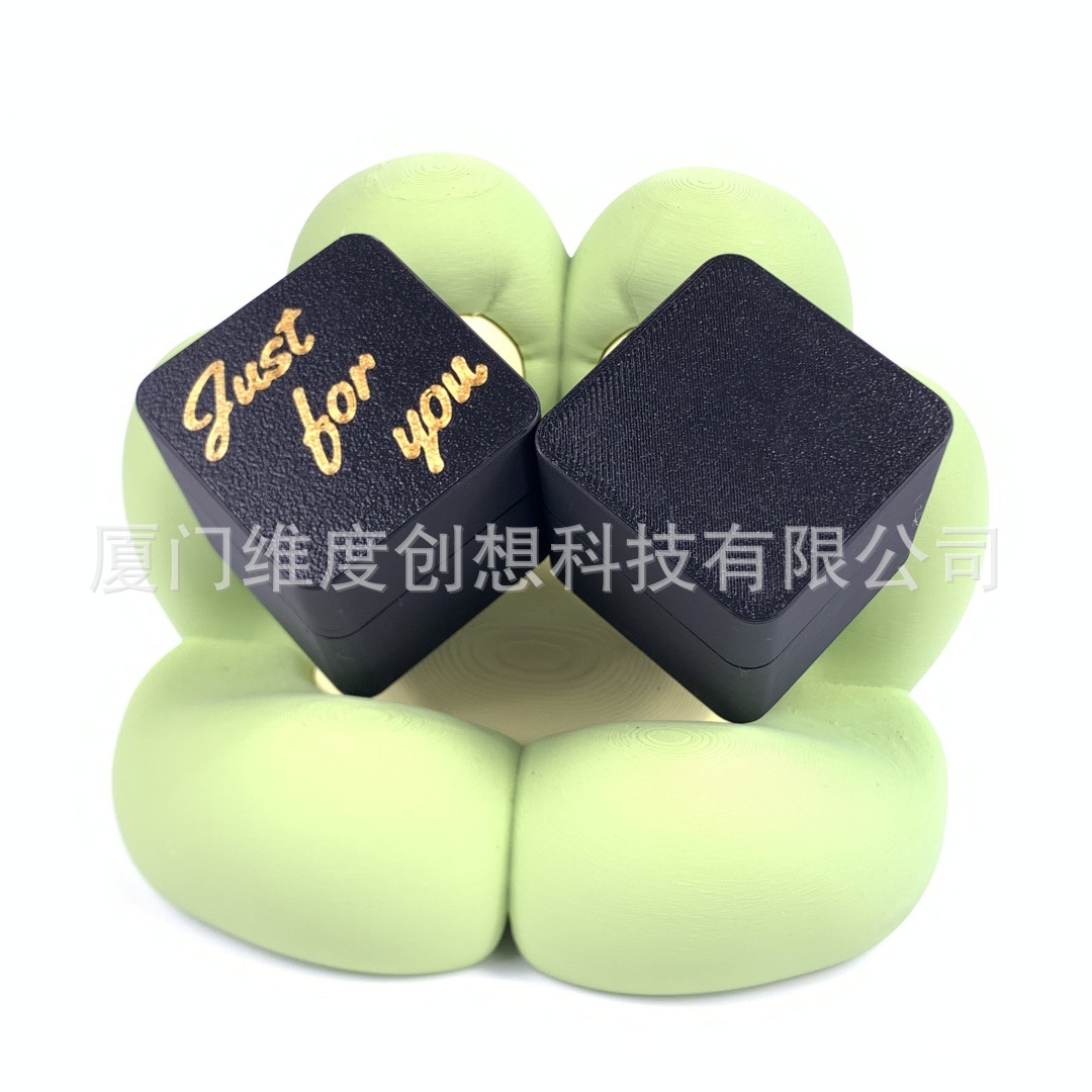 Juguetes impresos en 3D Dedo medio en una caja Regalo de broma del dedo medio en una caja de regalo