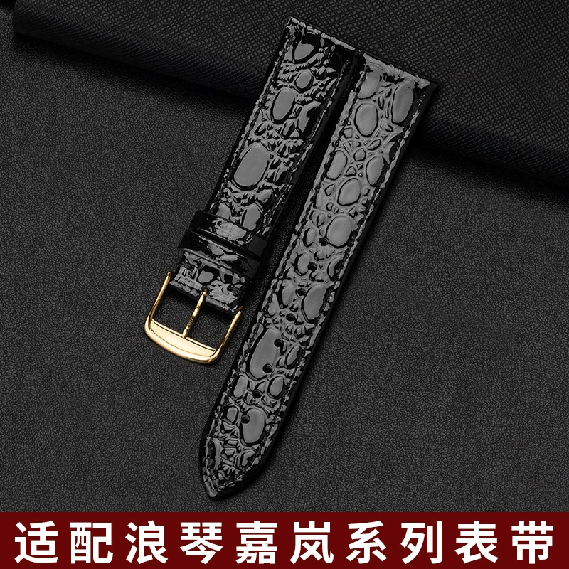 Распродажа от производителя: ремешок для часов Jialan Master из натуральной кожи с каменным узором, двусторонний, водонепроницаемый, унисекс