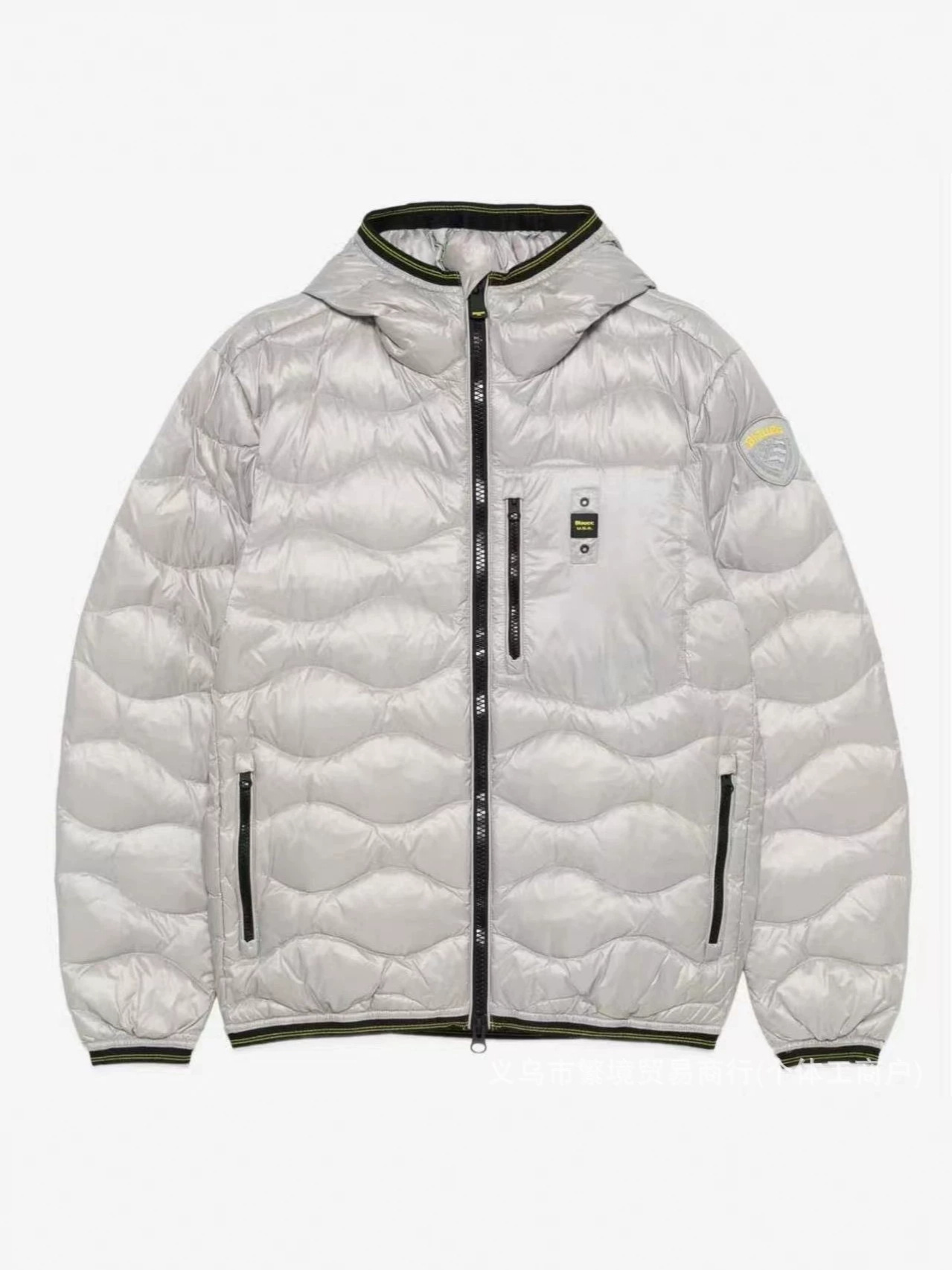Chaqueta de Plumón con Capucha para Hombre de Poliéster y Plumón de Pato, Impermeable, Cortavientos, Térmico, para Invierno image 4