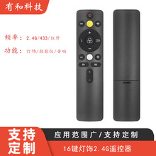 �S��ֱ�N��Ʒ16�I2.4G�b����led�����푹���ͶӰ�x�t��433������