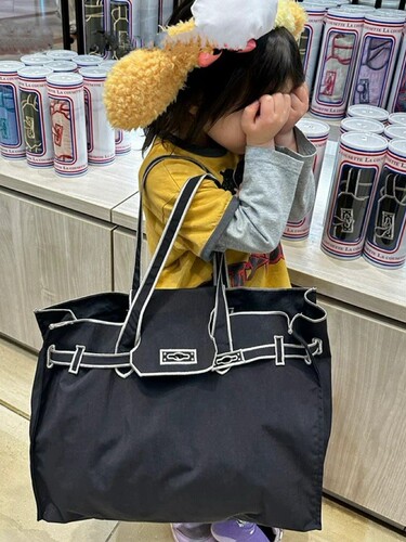 New niche design, heavy industry embroidery, large capacity tote bag, women's high-end commuting shoulder bag, all-match handbag