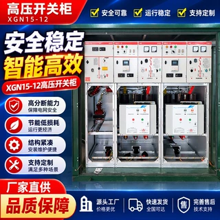 出口xgn15-40.5高压环网柜配电柜35kv全绝缘充气柜10kv高压柜厂家