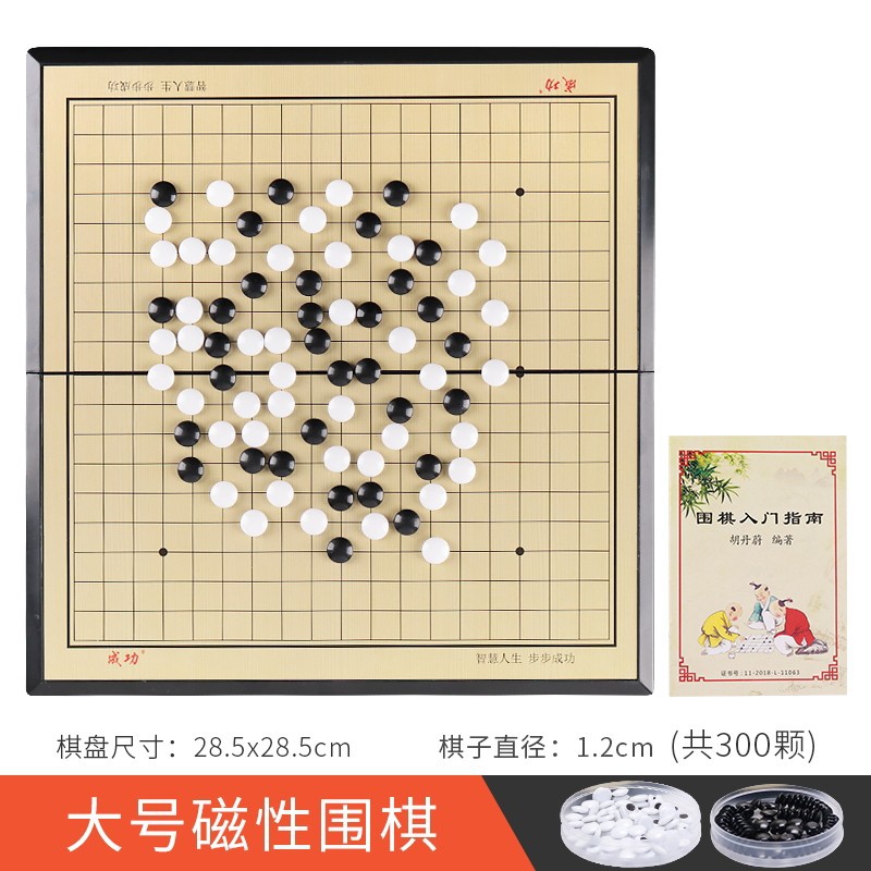 Juego de Go Magnético 2 en 1 de Resina para Niños Principiantes