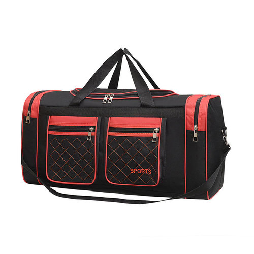Short Trip Business Bag with Extra Large Capacity, Unisex Hand Carry Luggage Bag, Simple Shoulder Travel Bag for Outdoor Work