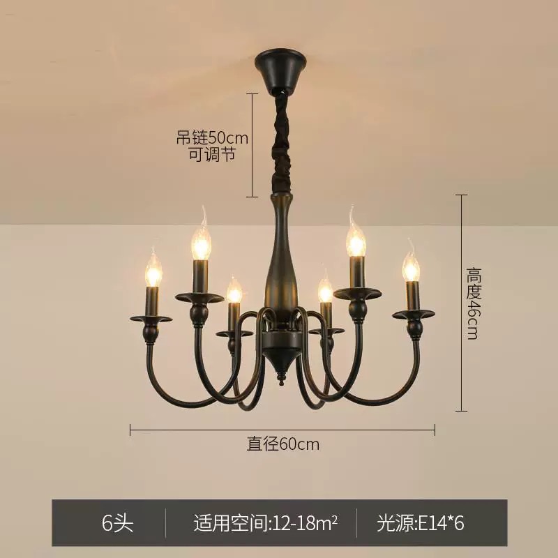 6 heads diameter 70cm*46cm