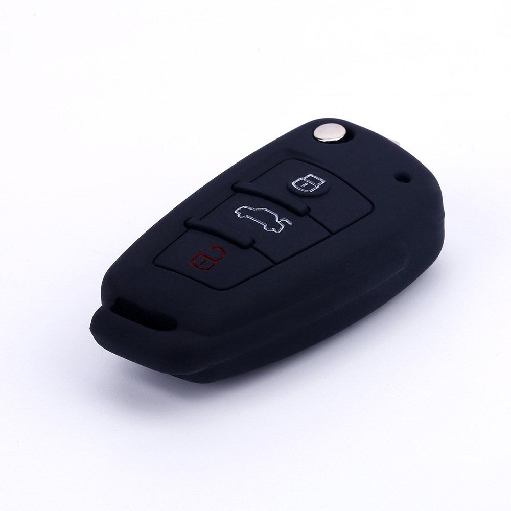 For Audi A6L RS6 RS7 silicone key case R8 S8 key case RS5S4 remote control case Silica ge