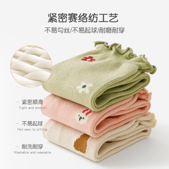A piece of hair-generated Xuwei baby stockings in spring and autumn newborn baby over-knee high tube warm children's socks cotton