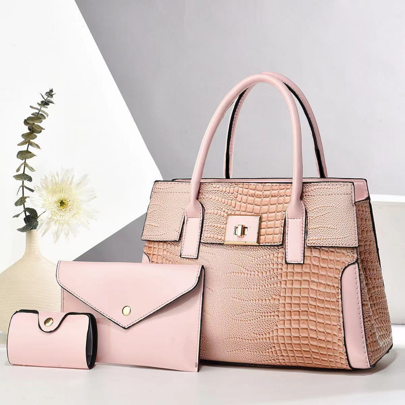Bolsas de tres piezas para niños y madres 2025 bolsas de mano casuales atmósfera versátil de moda de hombro nuevo bolsos mochilas