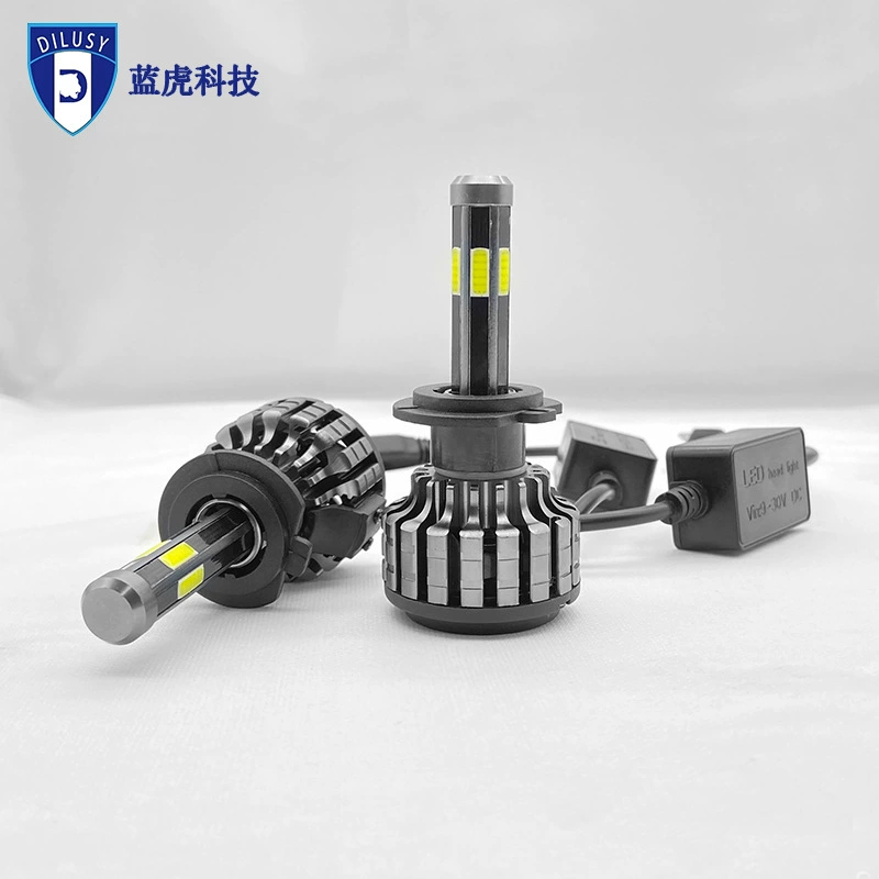 Автомобильные светодиодные фары на 360 градусов с шестисторонним светоизлучающим рассеиванием тепла, небольшой объем, водонепроницаемые, светодиодные фары высокой яркости.