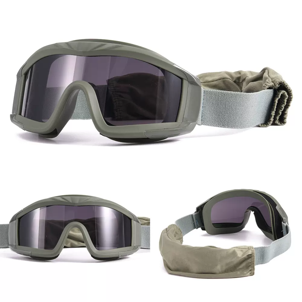 沙漠蝗虫战术护目镜防风沙风镜防护运动眼镜军迷射击眼镜户外眼镜
