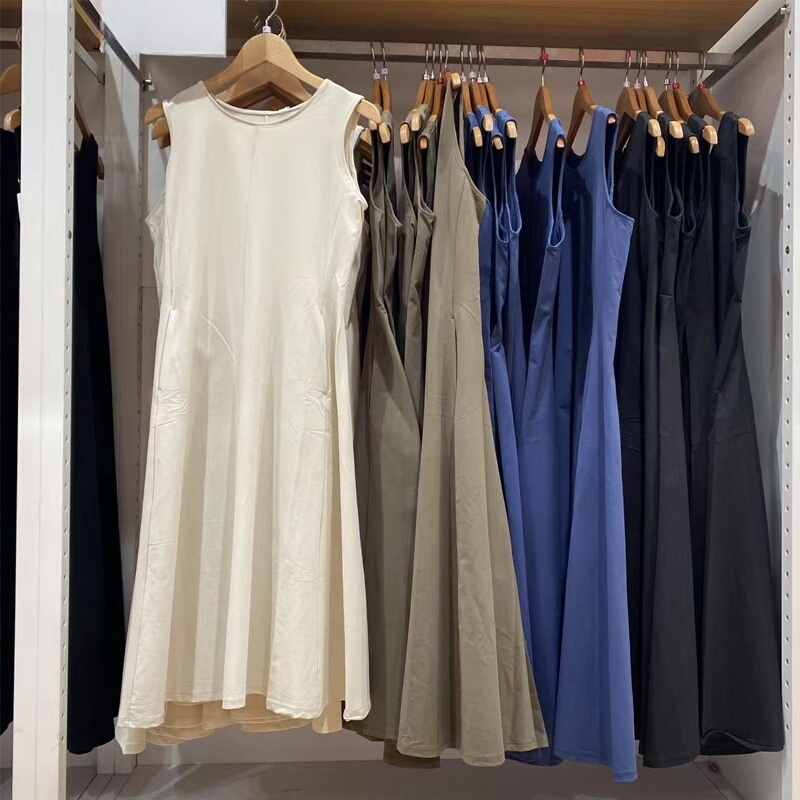 Uraz Women's High Elastic Sleeveless Dress/Inner Wear New Loose Mid-Length Skirt 477305/474063 Uraz Women's High Elastic Sleeveless Dress/Inner Wear New Loose Mid-Length Skirt 477305/474063