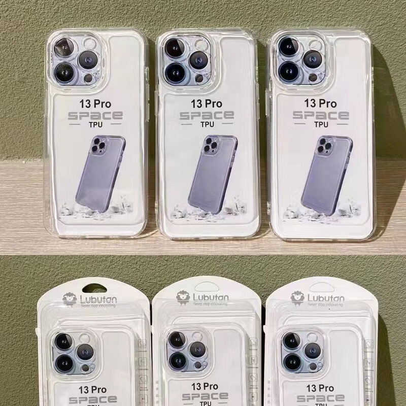For Apple 15 14 13 PROMAX Transparent Space Phone Soft Case iphone12 11 Drop-resistant Protective Cover For Apple 15 14 13 PROMAX Transparent Space Phone Soft Case iphone12 11 Drop-resistant Protective Cover