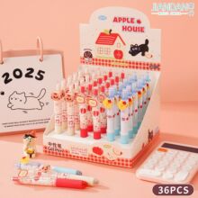 简丹5902C苹果之屋可擦笔高颜值少女心双珠ST头书写顺滑可擦笔蓝