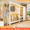 White - total length 220*depth 60*height 200cm [including full-sided perforated board + dust-proof curtain*1 + clothes rail*3]