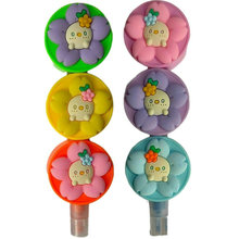 糖果色糖果太阳系异类异型花蕾脱离掉落色彩手账笔花朵顶部荧光笔