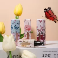 Spot Butterfly 5ML квадратная трубка парфюмерная бутылка разливочная бутылка для портативного путешествия