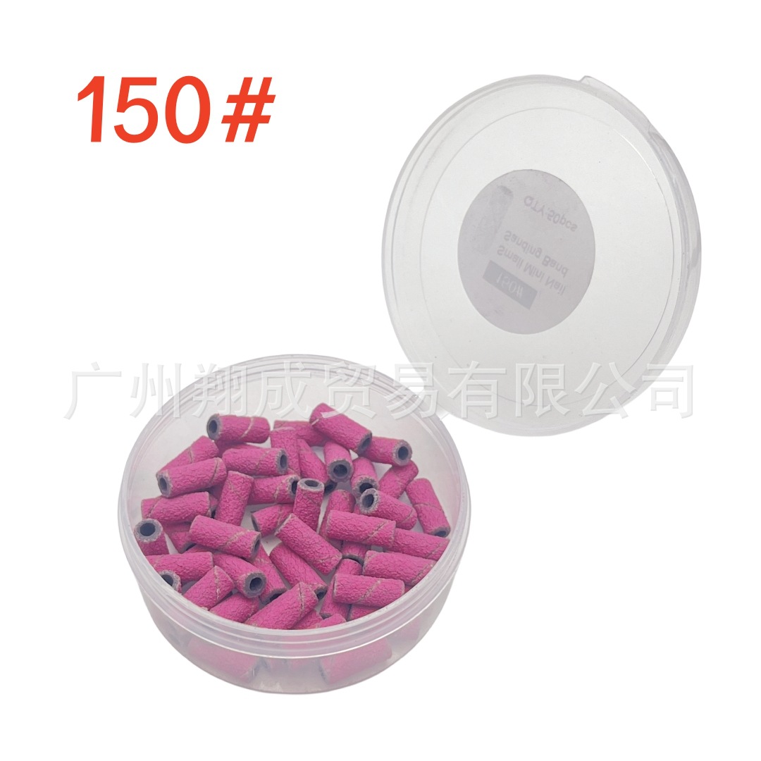 Internet celebridad anillo de arena de uñas de tamaño pequeño rodamiento mini conjunto anillo de arena núcleo del eje manicura removedor de uñas cabeza de molienda 3,1mm