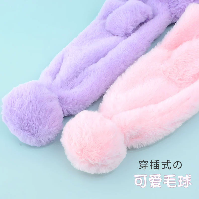 Демисезонная Velvet шляпа для детей, шарф, набор мультфильм fleece милый теплый