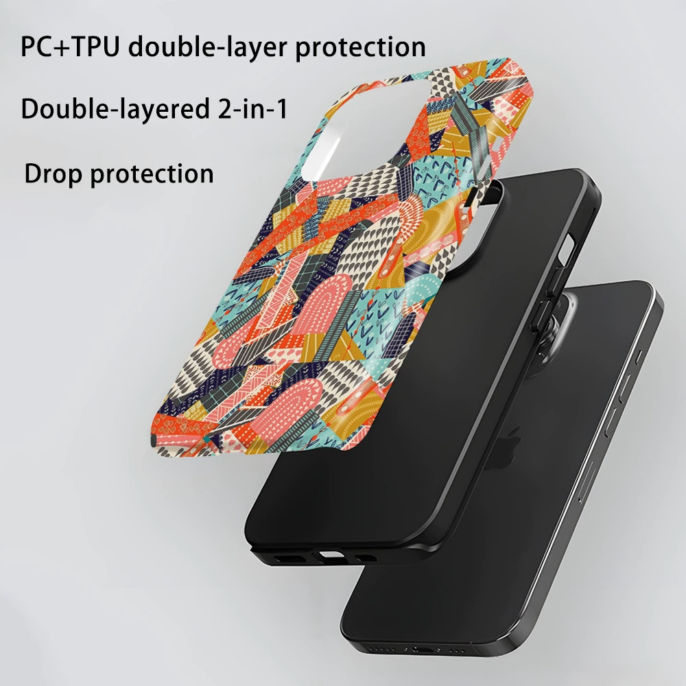 Apple, раскрашенная накладка на телефон, матовый стильный iPhone 12, 2 в 1, iphone, 15promax