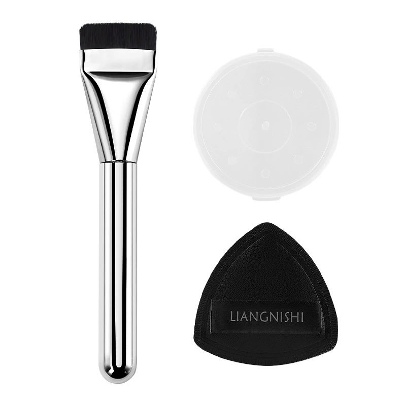 Foundation Brush, ultra-thin flat one-stroke design, non-shedding, beginner-friendly