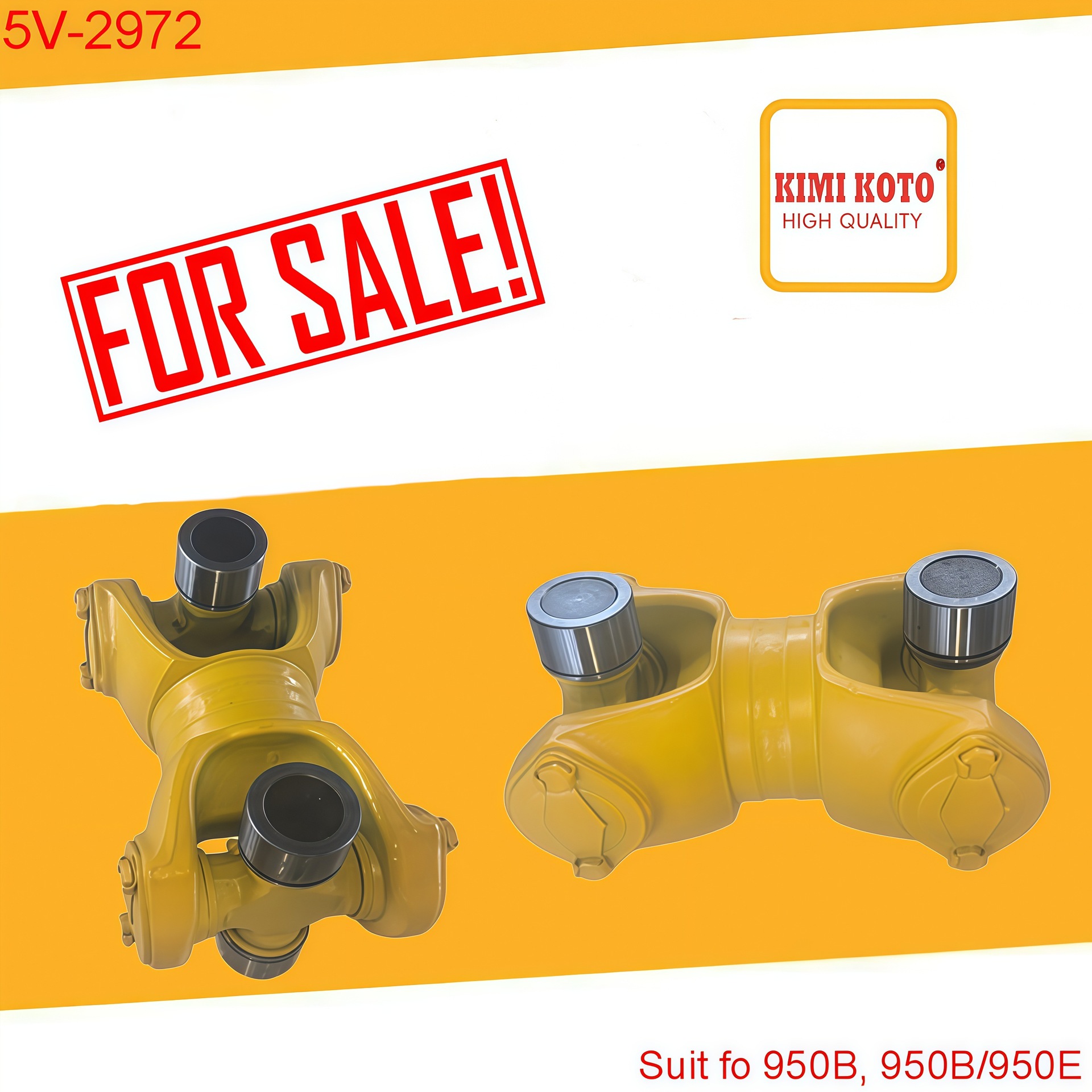 Manufacturer Carter Komatsu compatible quality engineering machinery universal joint transmission shaft 5V-2972 transmission shaft