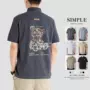 夏季印花短袖男士polo衫