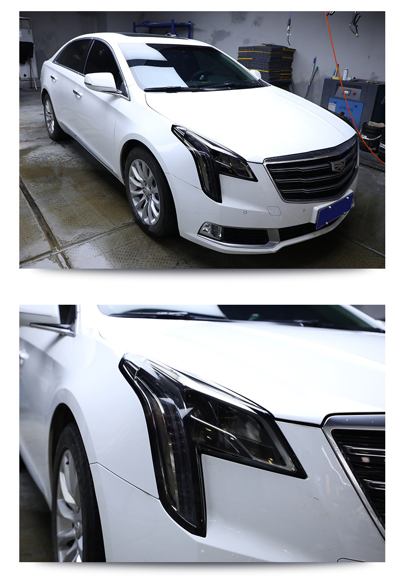 Suitable for Cadillac Atslxt4 Xt5 Xt6 Ct6 Blackened Headlight Film Tpu Taillight Protective Film Transparent Film