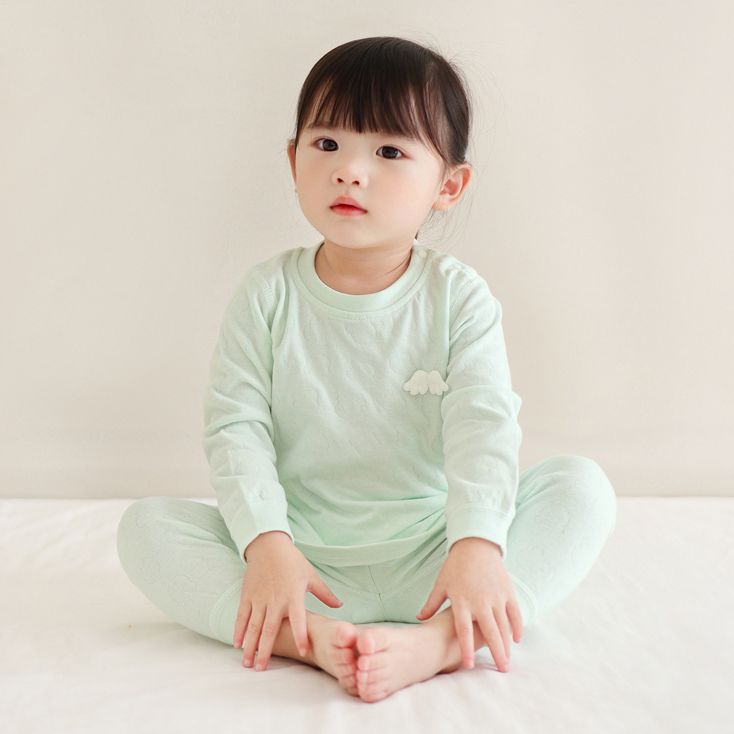 Pantalones de otoño para bebés, pijamas de algodón para niños y niñas, ropa interior cálida para bebés