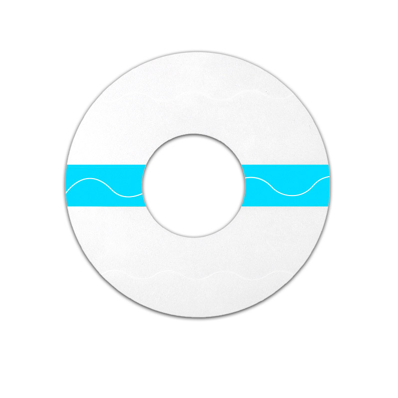 Round blue strip-diameter 9cm inner diameter 4cm